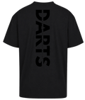 GAME SHOT IN THE MATCH GRAFFITI PREMIUM OVERSIZED SHIRT SCHWARZ