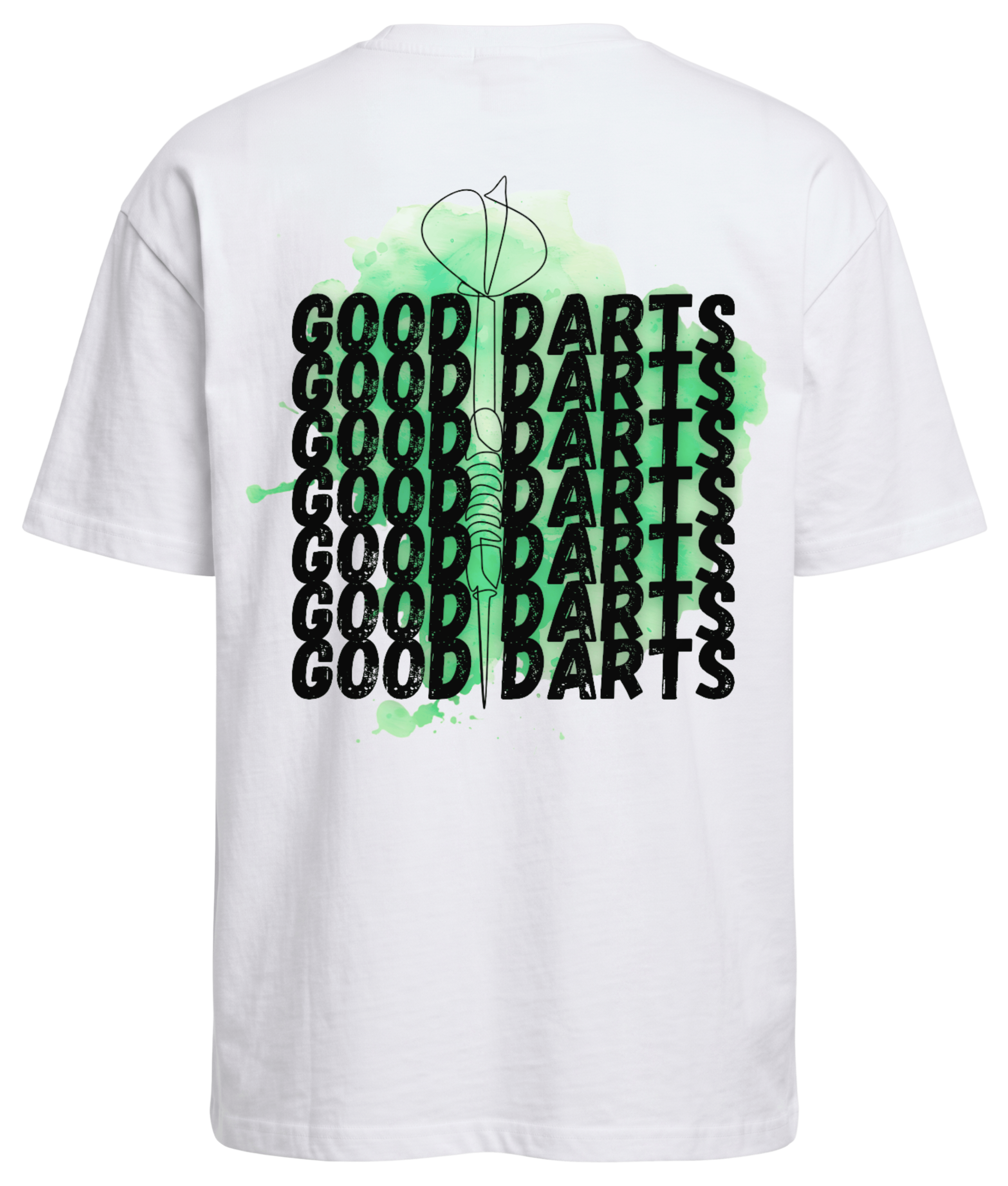 GOOD DARTS SMOKE PREMIUM OVERSIZED SHIRT