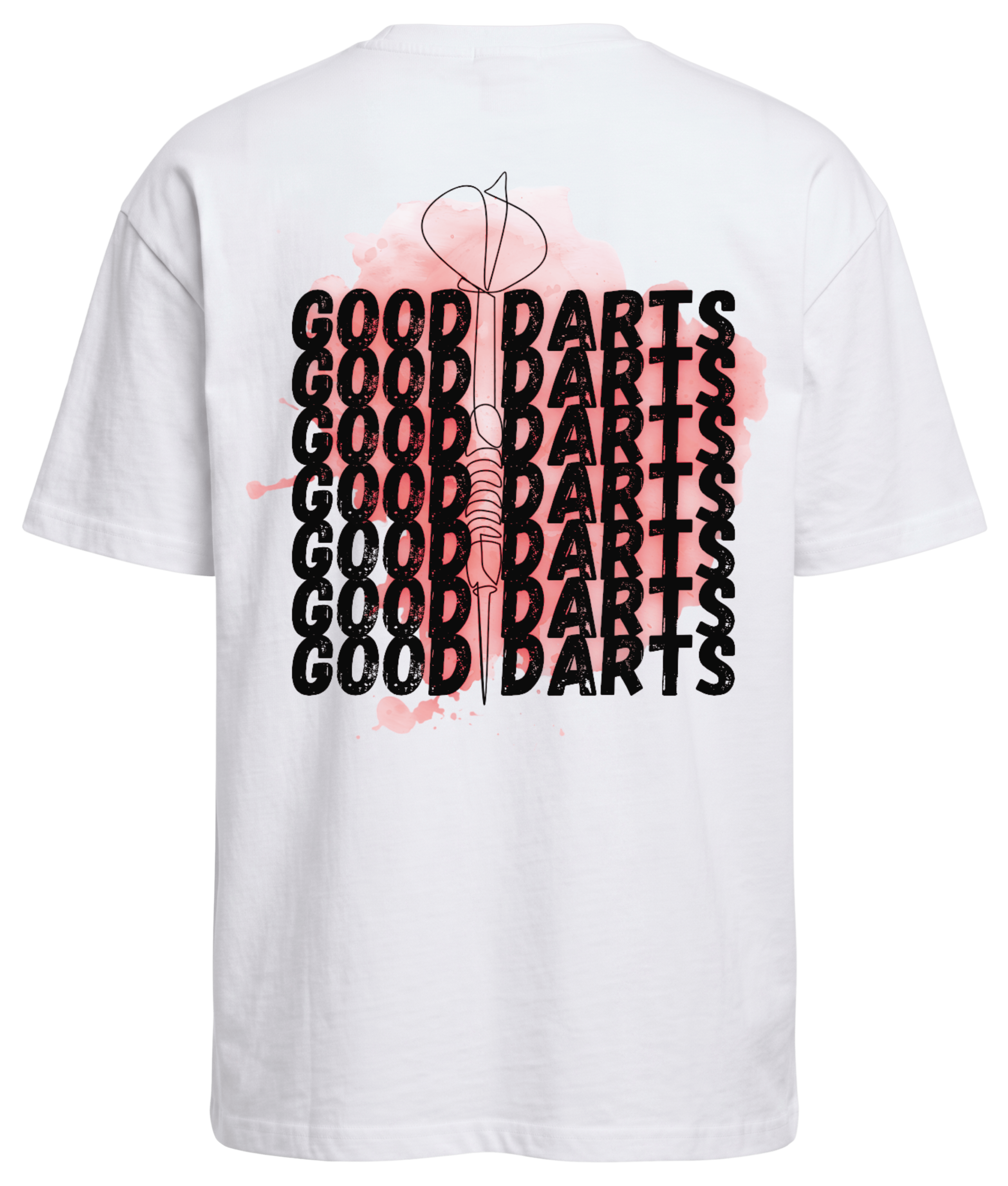 GOOD DARTS SMOKE PREMIUM OVERSIZED SHIRT