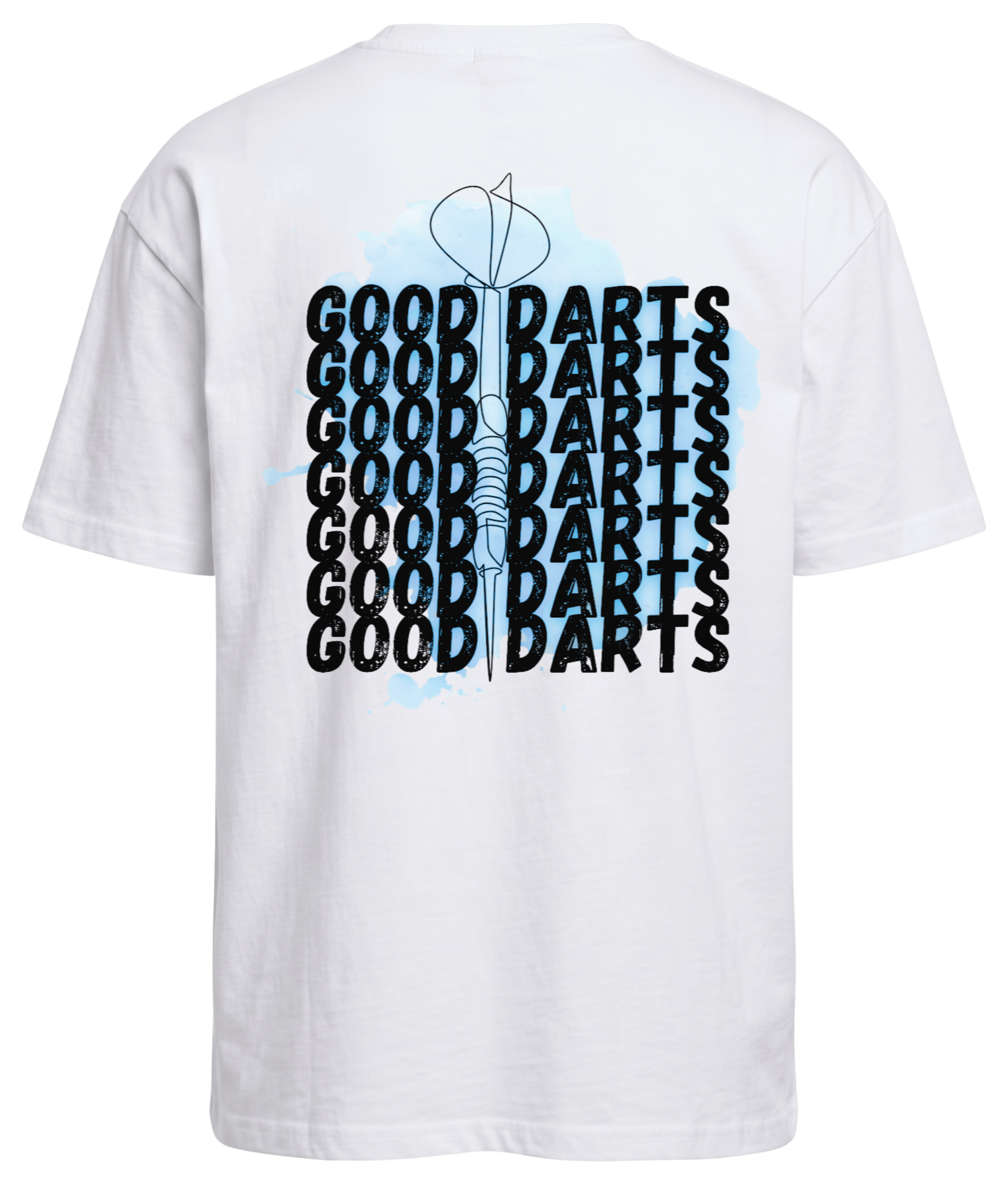 GOOD DARTS SMOKE PREMIUM OVERSIZED SHIRT