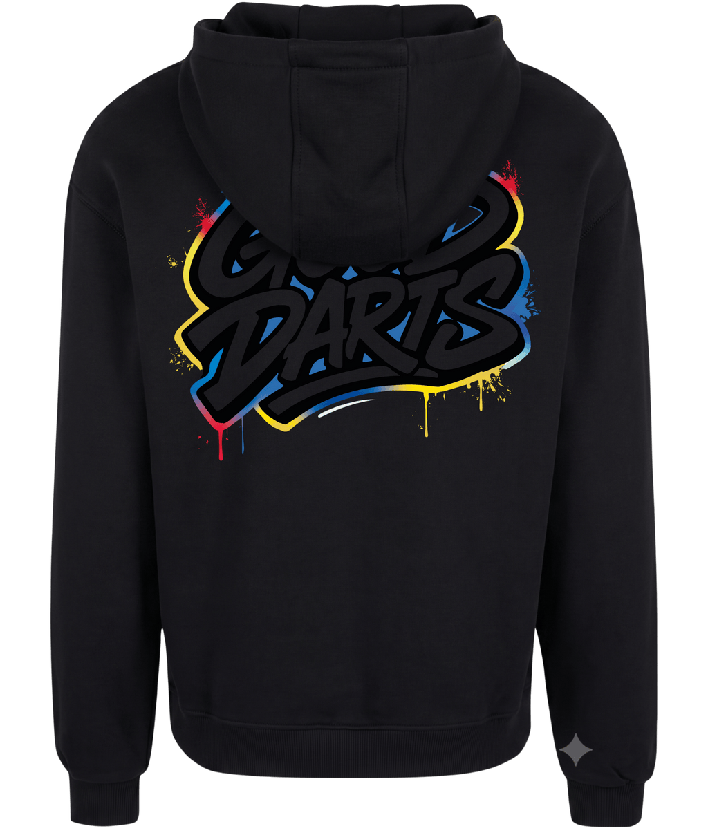 GOOD DARTS GRAFFITI  HOODIE