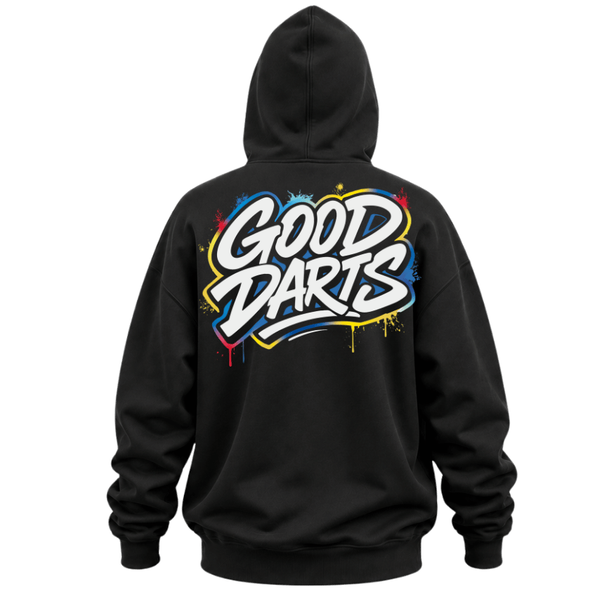 GOOD DARTS GRAFFITI Zipper