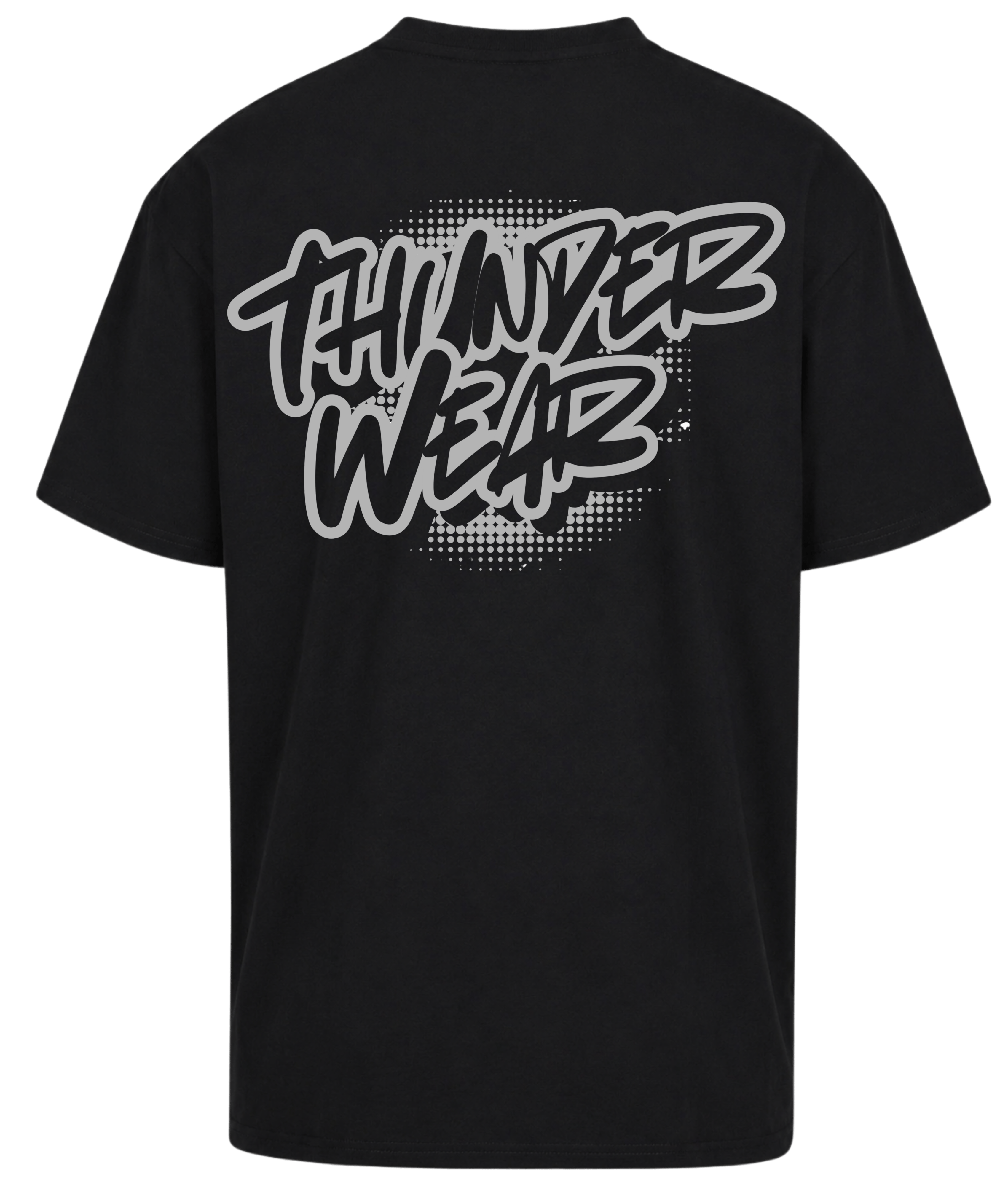THUNDERWEAR GRAFFITI BOX LOGO PREMIUM OVERSIZED SHIRT