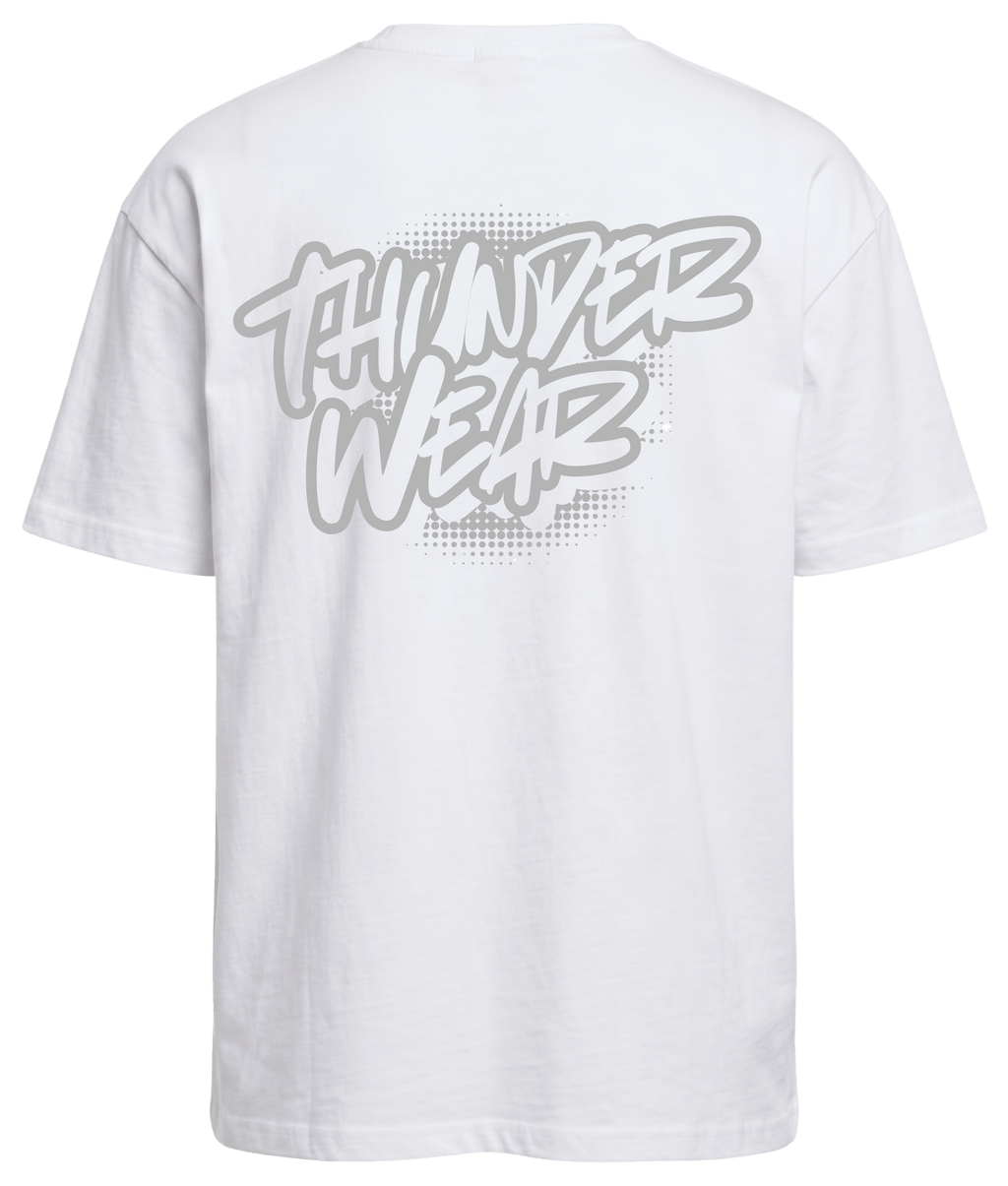 THUNDERWEAR GRAFFITI BOX LOGO PREMIUM OVERSIZED SHIRT